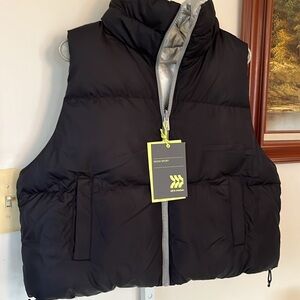 All in Motion Black Puffer Vest